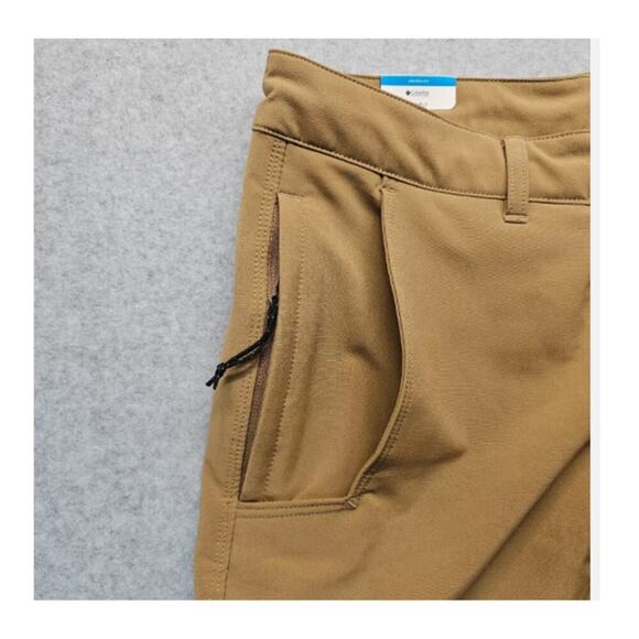 Columbia Men's Brown Omni-Shield Shade Landroamer Pants Size 42 - Picture 4 of 12